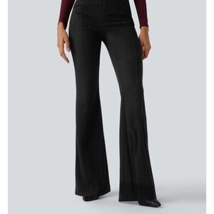 HALARA Black Boot-Cut Flare Pants